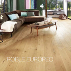 Roble Europeo Prefinished - || - Brushed - || -  Natural - || -  14 X 190 X 1900 mm
